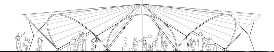 景秀帐篷膜结构