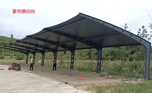 膜结构车棚