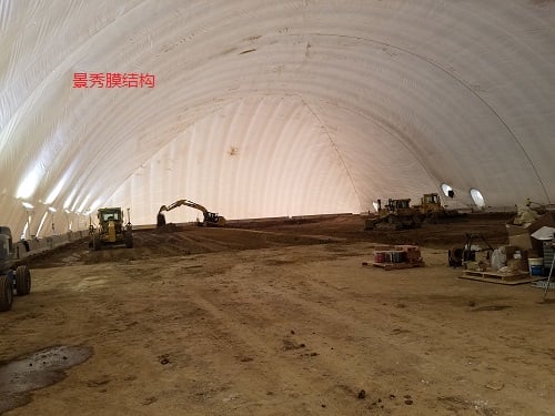 气膜煤棚