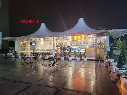 膜结构门头