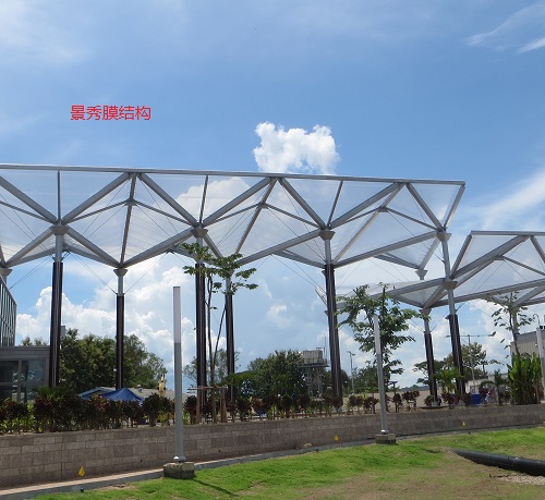 半透明景观膜结构